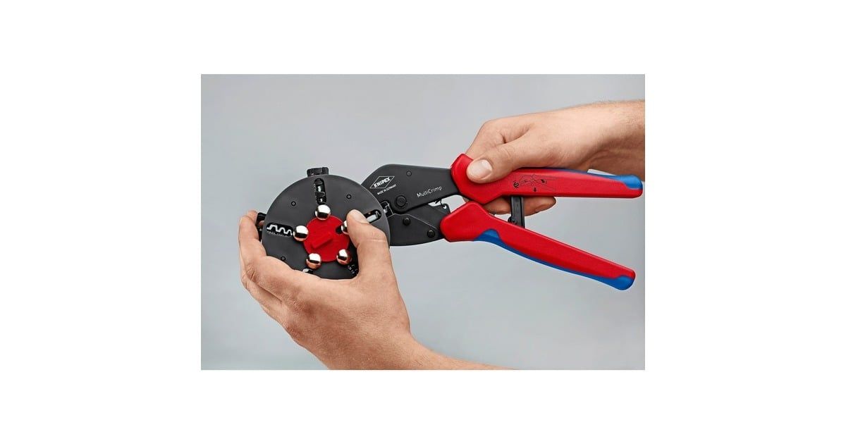 Knipex 97 33 02 cable crimper Crimping tool Blue  Red