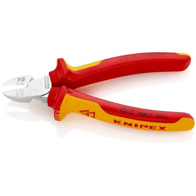 KNIPEX side-cutting pliers insulated 160mm