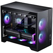 Mini PC Case PHANTKES XT M3  mATX  Tempered Glass
