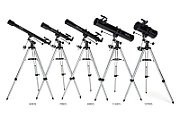 Celestron Astromaster 70EQ Refractor 165x Black