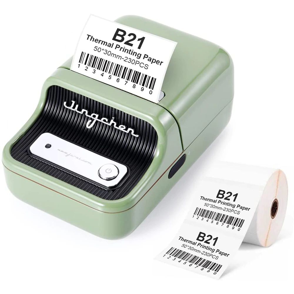Niimbot B21S Label Printer Green