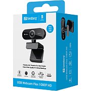 Sandberg USB Webcam Flex 1080P HD
