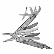 AZIMUTH GIEWON EDC MULTITOOL - 8 TOOLS + HOLSTER