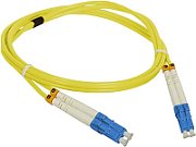 Alantec FOI-LC-9SM-2 fibre optic cable 2 m 2x SC G.652D Yellow