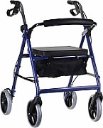 Four-wheel rehabilitation stand