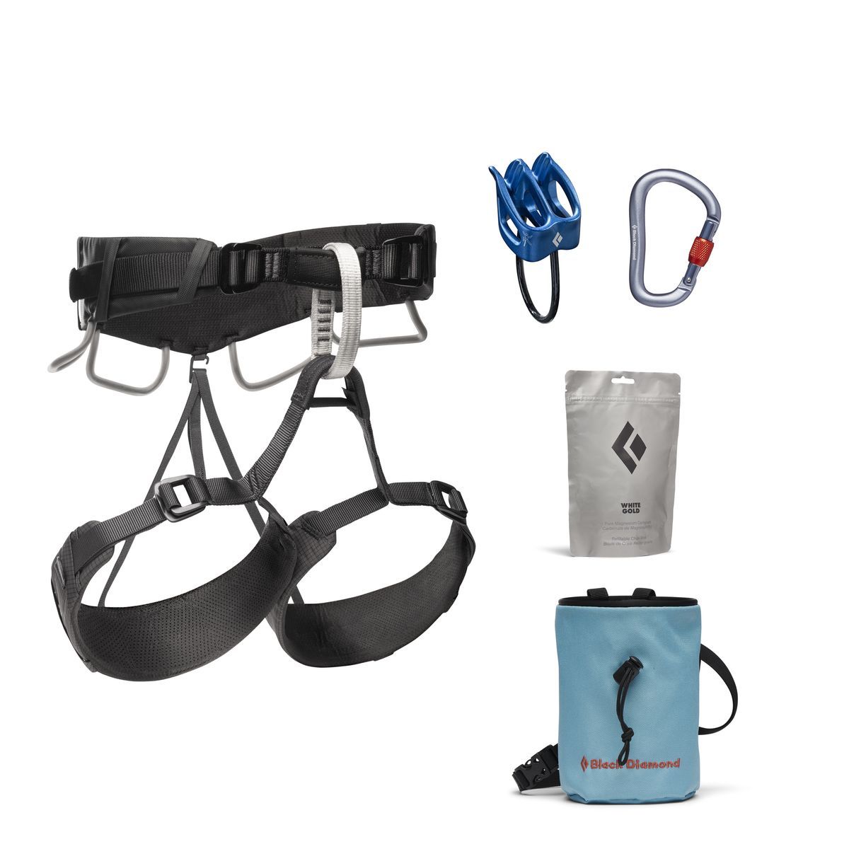 Black Diamond Momentum HARNESS PACKAGE Anthracite L/XL