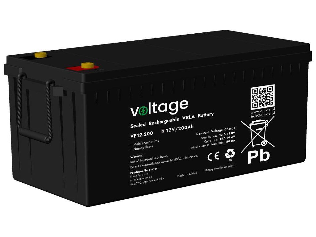 AGM Battery 12V 200Ah VE12-200