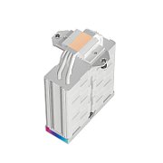 Cooler Procesor DEEPCOOL AK400 DIGITAL PRO ALB, marime heatsink 120x60x152mm, un ventilator, viteza ventilator 500-1750 RPM +/- 10%, Airflow: 60.89 CFM,  Suport AMD: AM4/AM5, suport INTEL: LGA 1851/1700/1200/1151/1150/1155, nivel de zgomot: 28 dBA