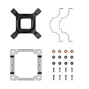 Cooler Procesor DEEPCOOL AK400 DIGITAL PRO ALB, marime heatsink 120x60x152mm, un ventilator, viteza ventilator 500-1750 RPM +/- 10%, Airflow: 60.89 CFM,  Suport AMD: AM4/AM5, suport INTEL: LGA 1851/1700/1200/1151/1150/1155, nivel de zgomot: 28 dBA