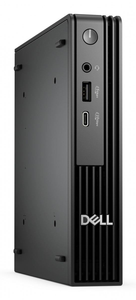 Desktop PC Dell Pro Micro QCM1250, Intel i3-14100T (4 C / 8 T, 2.7 GHz - 4.4 GHz), 8 GB RAM, 512 GB SSD, Intel UHD Graphics, Windows 11 Pro