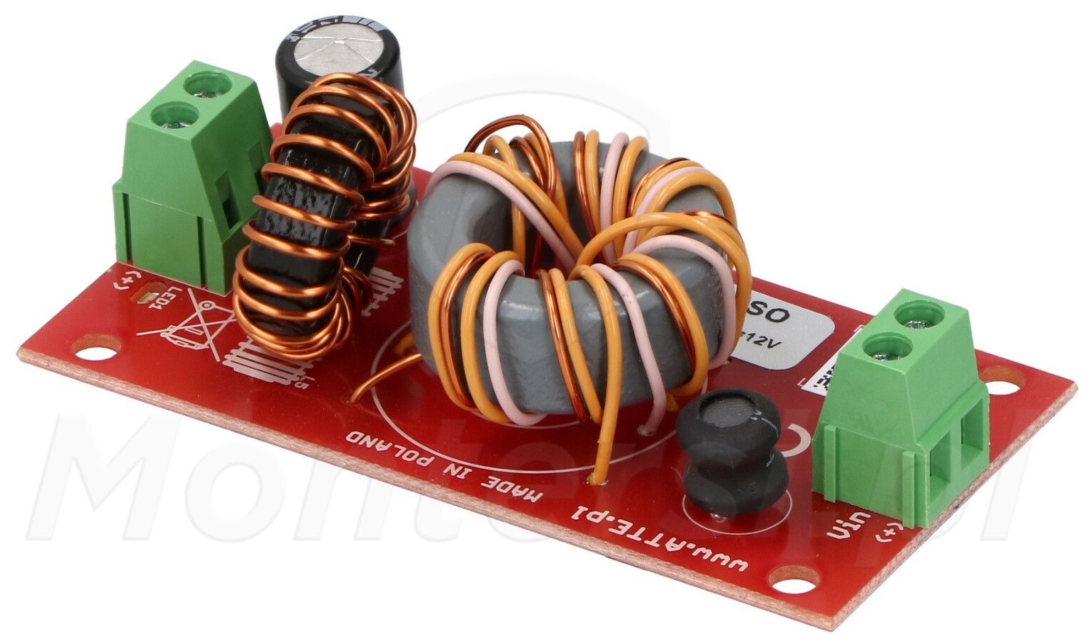 BCS BCS-AVC12/1204/ISO Convertor DC/DC Izolat 10-15V la 12V 50W 4A