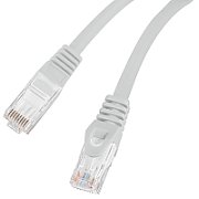 LANBERG Patchcord cat.6 UTP LSZH CU 1m grey Fluke passed