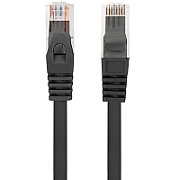 LANBERG Patchcord cat.6 UTP LSZH CU 0.25m black