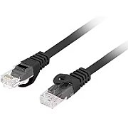 LANBERG Patchcord cat.6 UTP LSZH CU 3m black Fluke passed