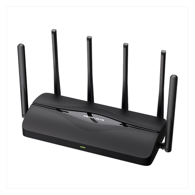 BE6500 Dual-Band Wi-Fi 7 Router, 1× 2.5 Gbps WAN Port + 1× 2.5 Gbps LAN Port + 2× 1 Gbps LAN Ports BE6500 • 5 GHz: 5760 Mbps (802.11be) • 2.4 GHz: 688 Mbps (802.11be)