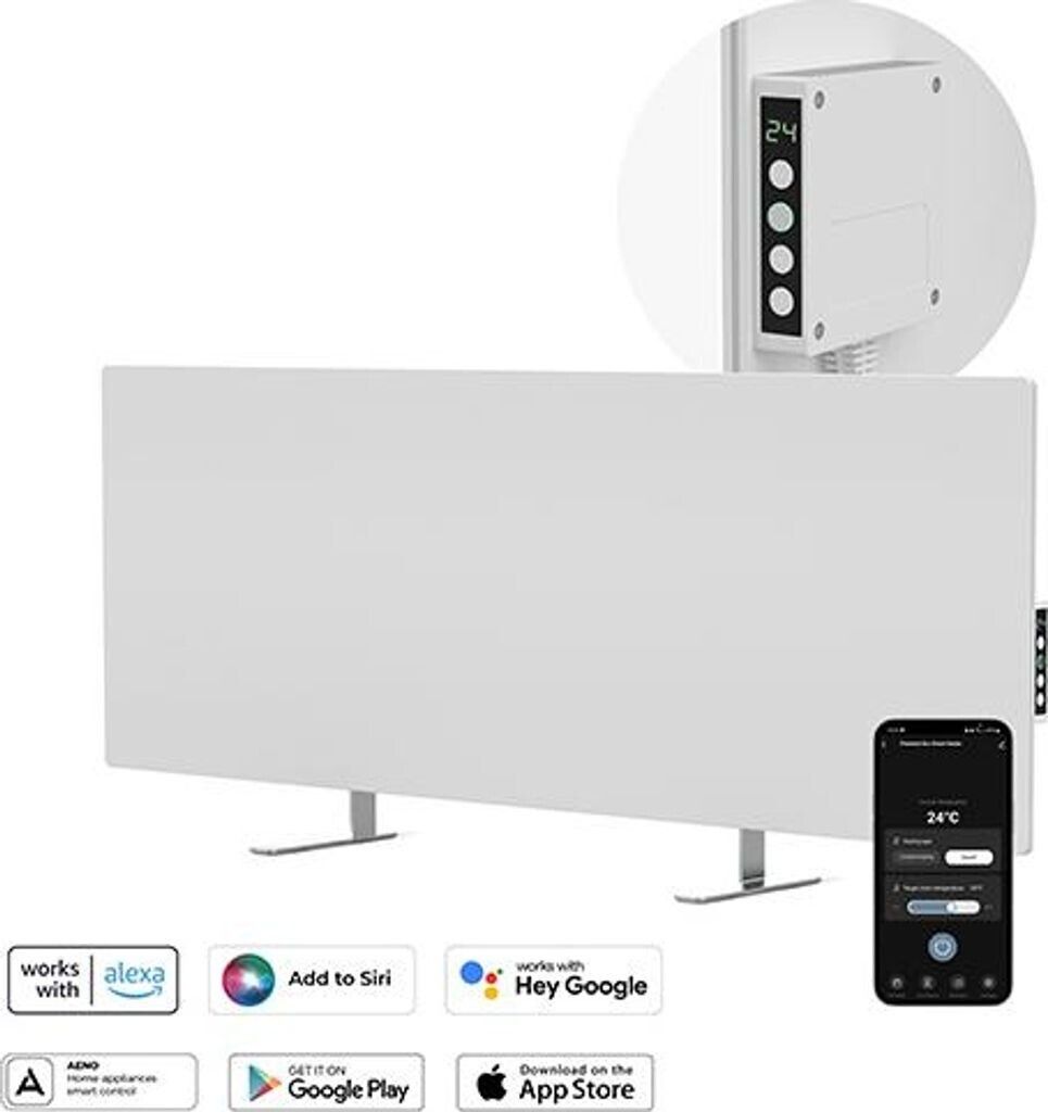 RESIGILAT: Aeno Infrared Radiator Premium Eco Smart LED GH3S 700W white (AGH0003S)