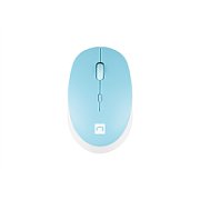 NATEC Wireless mouse Harrier 2 1600DPI Bluetooth 5.1 white-blue