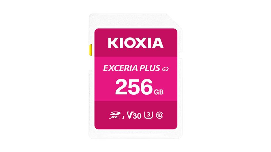 KIOXIA SD-Card Exceria Plus 256GB Gen 2.
