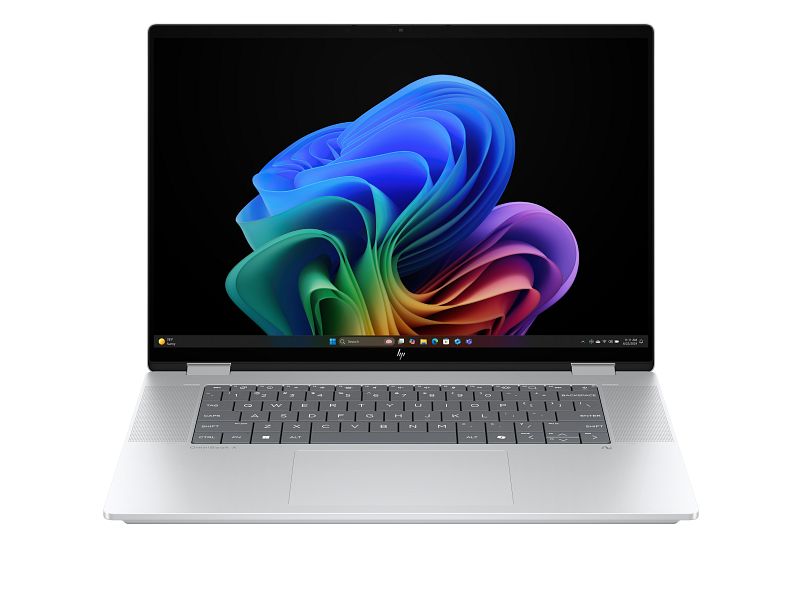 Laptop HP OmniBook X Flip NG AI PC 16-as0020nn, 16 inch 2880 x 1800 Touchscreen, Intel 258V (8 C / 8 T, 2.2 GHz - 4.8 GHz, 12 MB cache, 12 W), 32 GB LPDDR5X, 2 TB SSD, Intel Arc Graphics, Windows 11 Home, Silver