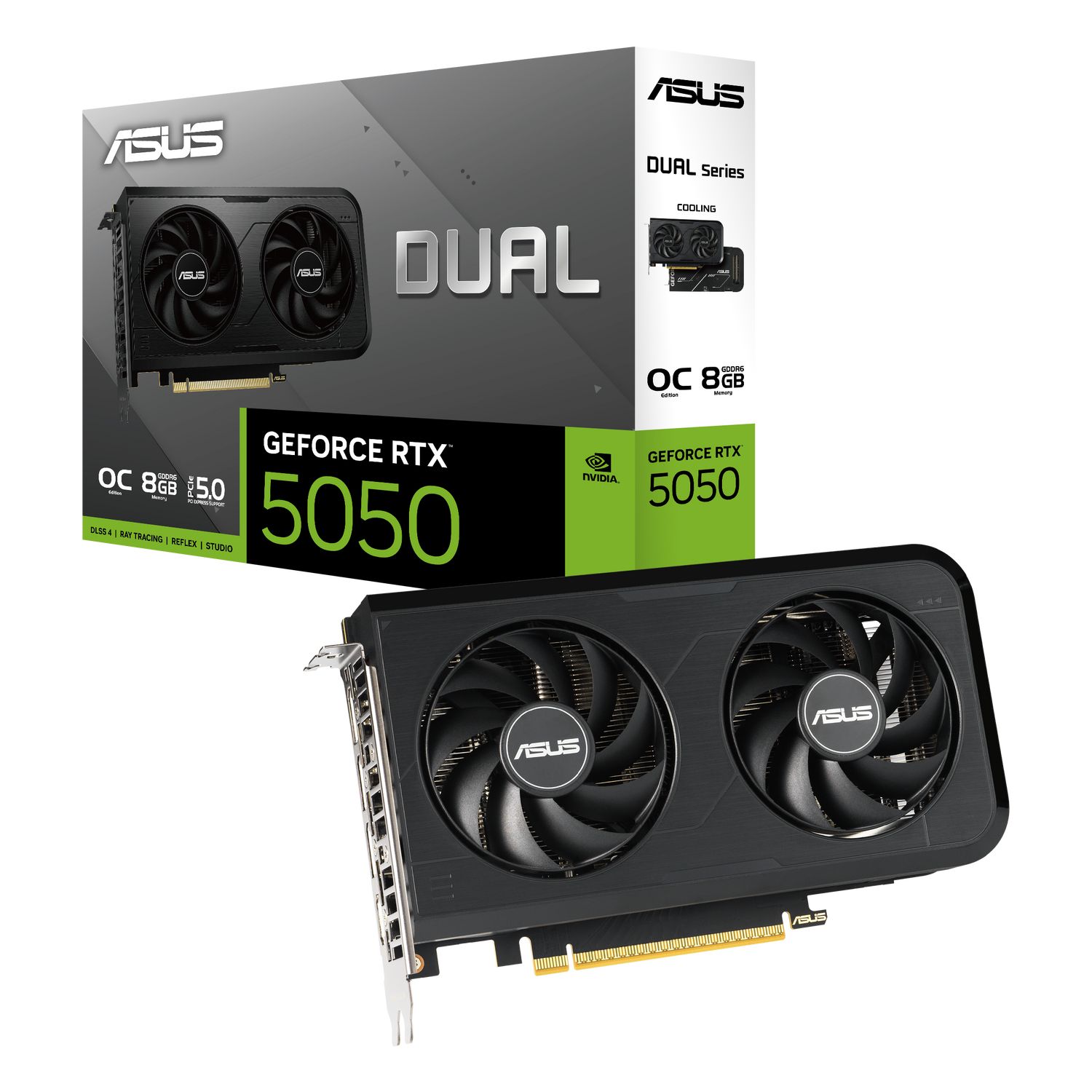 Placa video ASUS GeForce RTX 5050 Dual OC 8 GB GDDR6 128 bit