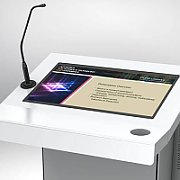 Podium Digital D3, DP3C24-WSB, diagonala 24 , doar display audienta, fara PC, dimensiuni 700x1098x611 mm, greutate 95kg