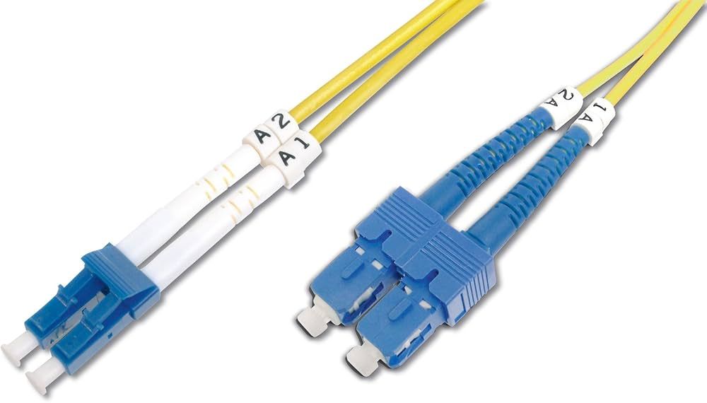 Digitus DK-2932-05 cablu InfiniBand/fibră optică 5 m LC SC I-VH Galben