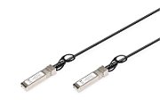 Digitus DN-81221 cablu InfiniBand/fibră optică 1 m SFP+ Negru