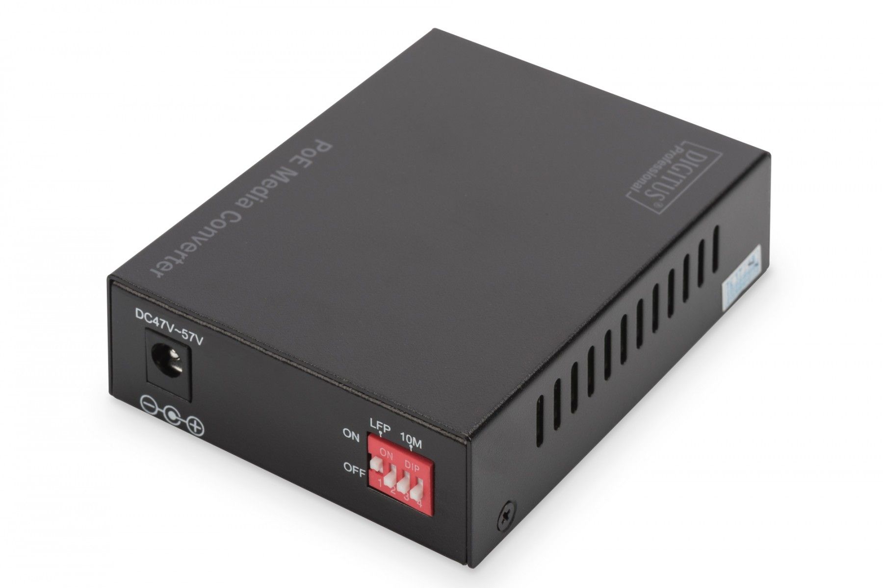 Digitus DN-82140 convertoare media pentru rețea 1000 Mbit/s Negru