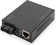 Digitus DN-82160 convertoare media pentru rețea 1000 Mbit/s 1310 nm Monomodală Negru