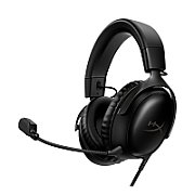 Căști HyperX Cloud III cu fir, cu microfon, minijack 3,5mm + USB, negre