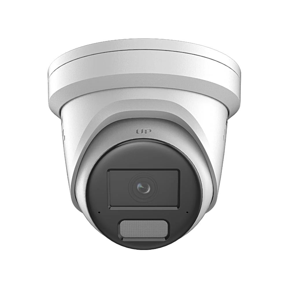 Hikvision DS-2CD2366G2H-IS2U/SL(2.8mm) 6MP cameră de rețea turret fixă cu AcuSense, lumină stroboscopică și avertizare sonoră