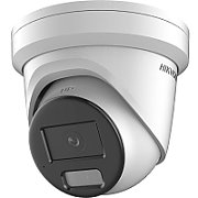 Hikvision DS-2CD2386G2H-IS2U/SL(2.8mm) cameră de rețea turret fixă 8MP cu AcuSense, lumină stroboscopică și avertizare sonoră