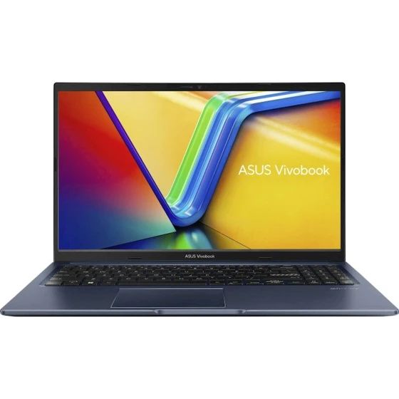 Laptop Asus Vivobook 15 M1502YA-BQ579, 15.6 inch 1920 x 1080, AMD Ryzen 7 5825U (8 C / 16 T, 3.2 GHz - 4.5 GHz, 4 MB + 16 MB cache, 15 W), 16 GB DDR4, 512 GB SSD, AMD Radeon Graphics, Fara sistem de operare, Albastru