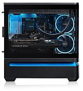 Carcasa ASUS AP202 Small Tower ARGB NEGRU, Tempered Glass, Sloturi Expansiune 4, Drive Bays: 2x2.5 /3.5  Combo, Ventilatoare Suportate: 6 (spate: 1x120mm, sus: 3x120mm sau 2x140mm, lateral: 2x120mm), Ventilatoare Incluse: 3 (spate: 1x120mm, lateral: 2x120mm), Format Placa de Baza Suportat: Mini-ITX