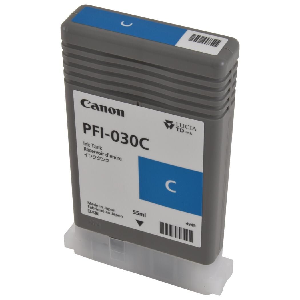 Canon PFI-030C PFI030C Cyan (3490C001)