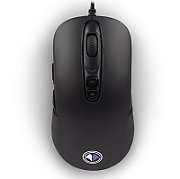 Mouse Gaming Optic MGG cu fir, 4000DPI, Negru, 7 butoane, ergonomic, 5300 FPS, Report rate 1000Hz, 1, 5m