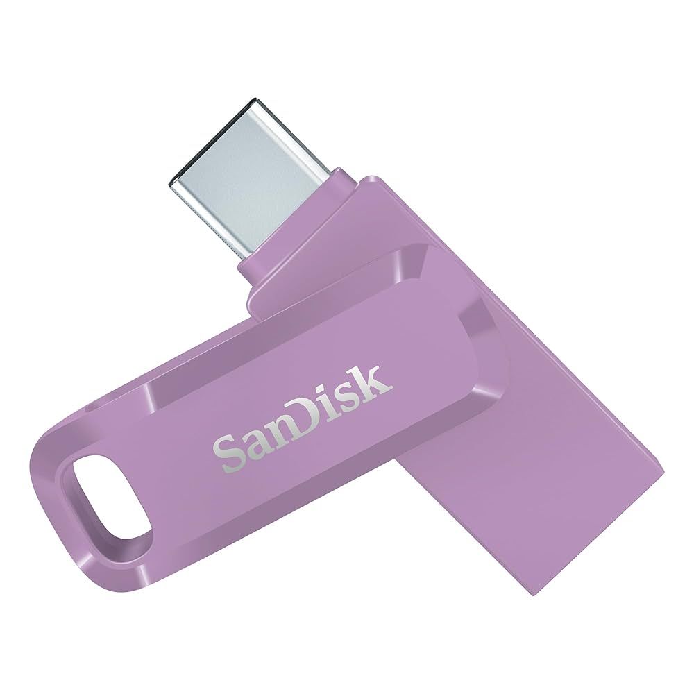 SANDISK ULTRA DUAL DRIVE GO USB/TYPE-C 512GB LAVENDER GLOBAL