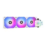 COOLER Thermalright  Aqua Elite 360 White Argb V3 , skt. LGA1851, LGA 1700, AM4, AM5, racire cu lichid, 3 x 120mm, 1500 RPM, ARGB adresabil, alb  Aqua Elite 360 White Argb V3  (timbru verde 4.00 lei)