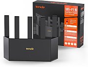 ROUTER Tenda wireless, AX1500, 1  Gigabit WAN, 3 x Gigabit LAN, 5 antene externe, 1500 Mbps dual band WI-FI 6  RX2L PRO  (timbru verde 0.8 lei)