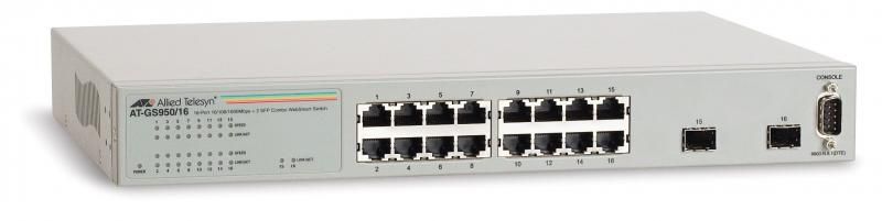 Switch Allied Telesis AT-GS950/16-50, 16 porturi 10 / 100 / 1000 MBs