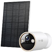 Solar-Powered Security Camera Kit 1 × Tapo C460, 1 × Tapo A201 SPEC: 4K UHD (3840x2160), H.265/H.264 Supported, 16x UHD Digital Zoom, 2.4/5 GHz Dual Band Wi-Fi, 10000mAh Rechargeable Lithium-ion Battery, Solar Panel (5.2V, 2.5W) FEATURE: Non-Stop Power, Flexible Solar Installation, AI Detection and