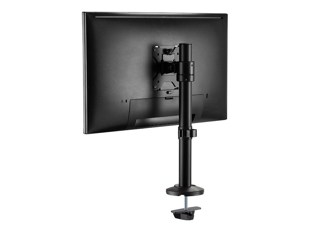 SUPORT de birou LOGILINK, pt 1 TV/monitor plat, curbat, diag. max 32 inch, rotatie, inclinare, orizontala, verticala, max 9 Kg, negru,  BP0108 