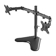 Techly ICA-LCD 2524 sistem montare monitor/stand 81,3 cm (32 ) Birou Negru