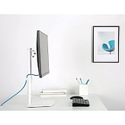 Techly ICA-LCD 260 sistem montare monitor/stand 68,6 cm (27 ) Birou Alb