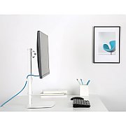 Techly ICA-LCD 260 sistem montare monitor/stand 68,6 cm (27 ) Birou Alb