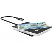 Techly I-CARD CAM-CIE cititoare RFID USB Negru, Argint