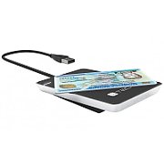 Techly I-CARD CAM-CIE cititoare RFID USB Negru, Argint