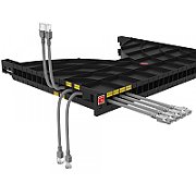 Techly I-CASE TRAY-5-BK accesorii pentru carcase Sertar rack