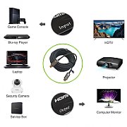 Techly ICOC HDMI-HY2-010 cablu HDMI 10 m HDMI Tip A (Standard) Negru