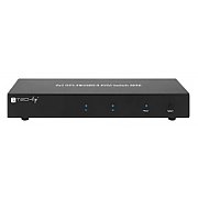 Techly IDATA DP-KVM2 switch-uri pentru tastatură, mouse și monitor (KVM) Negru